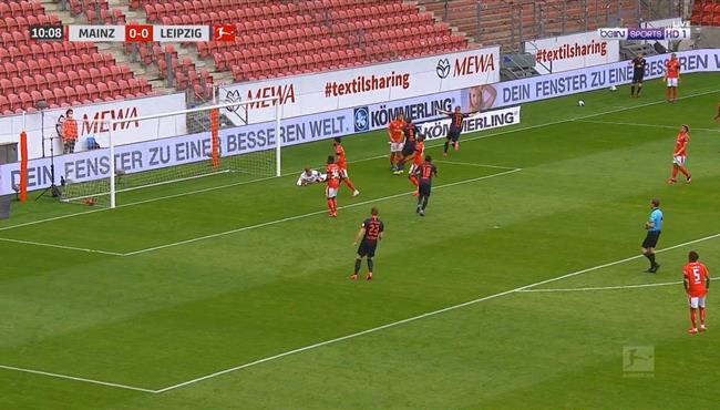 هدف تيمو فيرنر الاول في مرمي ماينز بالدوري الالماني