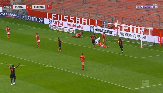 هدف تيمو فيرنر الثاني في مرمي ماينز بالدوري الالماني