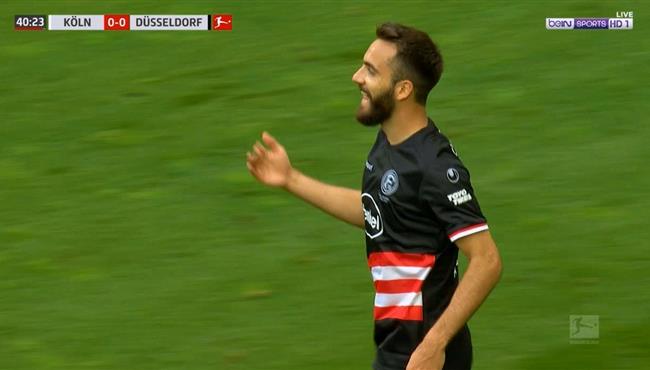 هدف دوسلدورف الاول فى مرمي كولن 1 0 الدوري الالماني