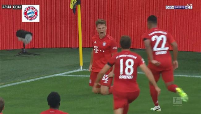 هدف فوز بايرن ميونخ الرائع علي بوروسيا دورتموند 1 0 الدوري الالماني