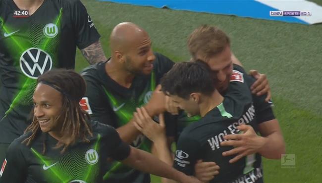 اهداف مباراة فولفسبورج وباير ليفركوزن 4 1 الدوري الالماني