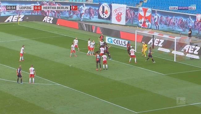 اهداف مباراة لايبزج وهيرتا برلين 2 2 الدوري الالماني بتعليق حفيظ دراجي