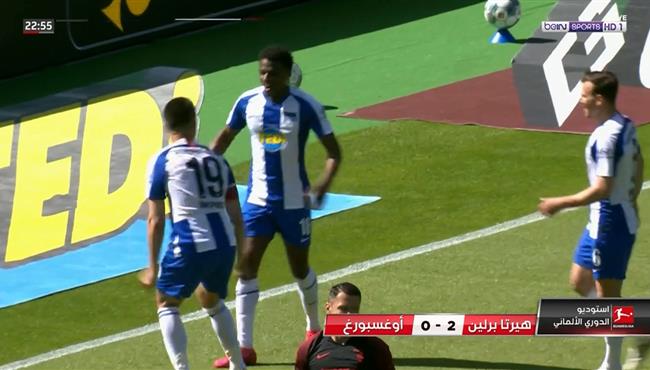 اهداف مباراة هيرتا برلين واجسبورج 2 0 الدوري الالماني