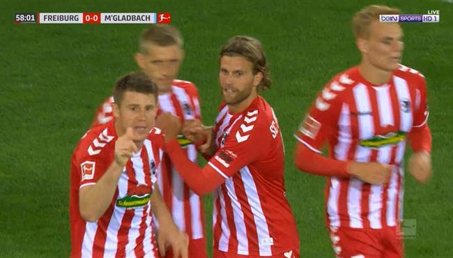 هدف فوز فرايبورج علي بوروسيا مونشنجلادباخ 1 0 الدوري الالماني