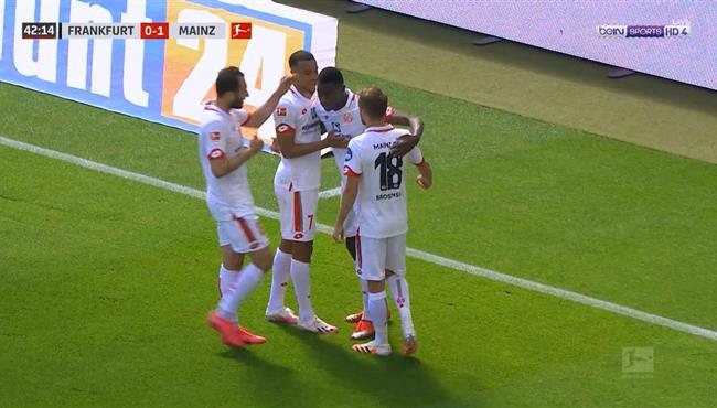 اهداف مباراة ماينز وانتراخت فرانكفورت 2 0 الدوري الالماني