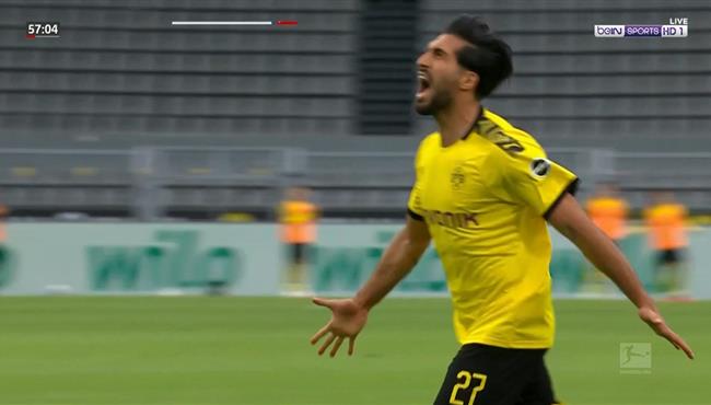 هدف بوروسيا دورتموند في مرمي هيرتا برلين ايمري تشان