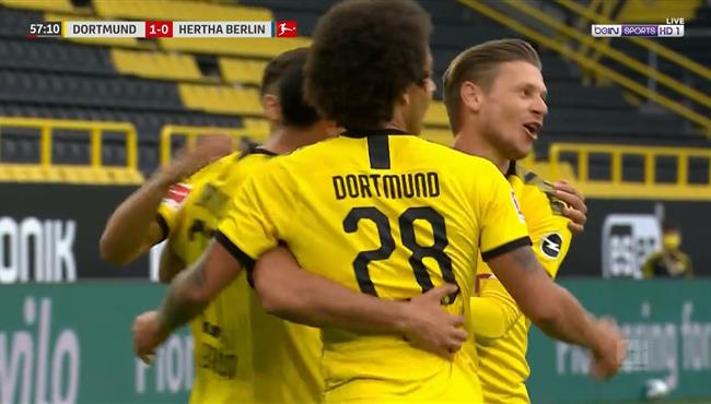 هدف فوز بوروسيا دورتموند على هيرتا برلين 1 0 الدوري الالماني