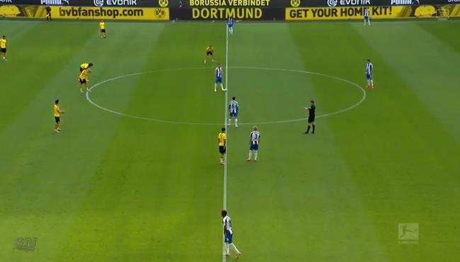 ملخص مباراة بوروسيا دورتموند وهيرتا برلين 1 0 الدوري الالماني