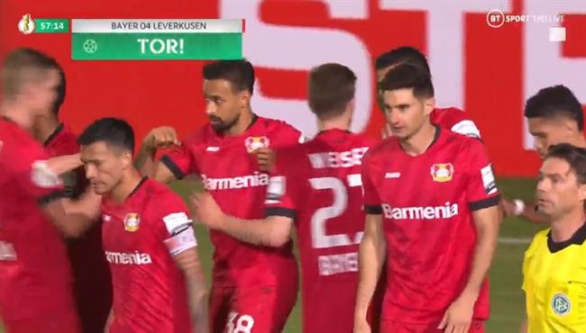 اهداف مباراة باير ليفركوزن وساربروكين 3 0 كأس المانيا