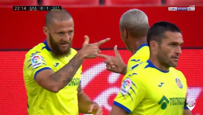 هدف رائع لخيتافي امام غرناطة في الدوري الاسباني