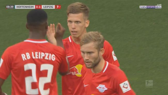 اهداف مباراة لايبزج وهوفنهايم 2 0 الدوري الالماني