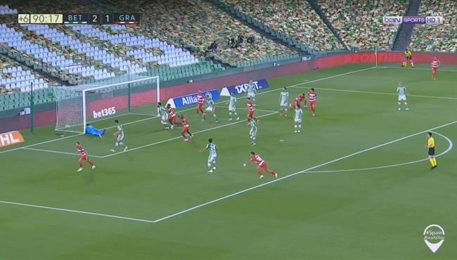 اهداف مباراة غرناطة وريال بيتيس 2 2 الدوري الاسباني