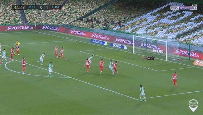 هدف تعادل ريال بيتيس مع غرناطة 1 1 الدوري الاسباني