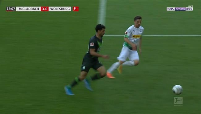 ملخص لمسات عمر مرموش في مباراة فولفسبورج وبوروسيا مونشنجلادباخ