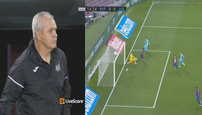 القائم يحرم ليجانيس من هدف محقق امام برشلونة ورد فعل اجيري