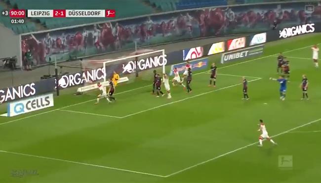 اهداف مباراة لايبزج ودوسلدورف 2 2 الدوري الالماني