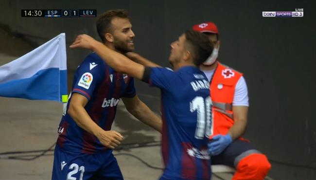 اهداف مباراة ليفانتي واسبانيول 3 1 الدوري الاسباني