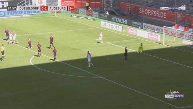 اهداف مباراة اجسبورج وفورتونا دوسلدورف 1 1 الدوري الالماني