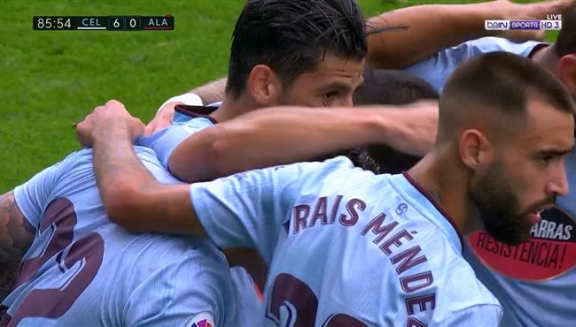 اهداف مباراة سيلتا فيجو وديبورتيفو الافيس 6 0 الدوري الاسباني
