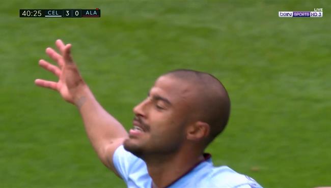 هدف رافينيا الاول العالمي في مرمي ديبورتيفو الافيس بالدوري الاسباني