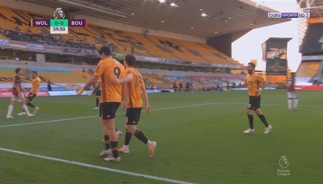 هدف فوز ولفرهامبتون علي بورنموث 1 0 الدوري الانجليزي