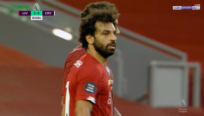 هدف محمد صلاح الرائع فى مرمي كريستال بالاس