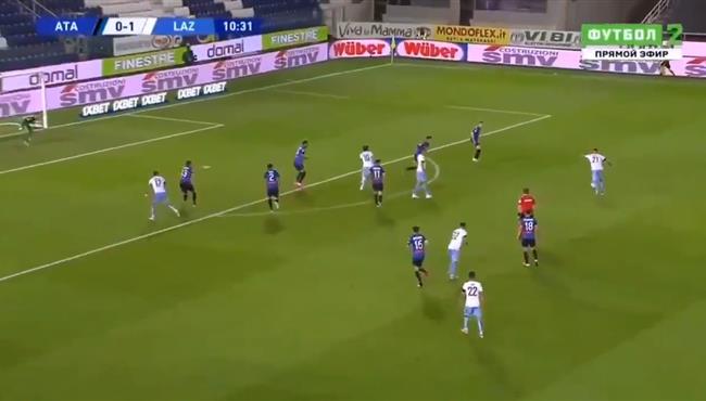 هدف لاتسيو الثاني العالمي فى مرمي اتالانتا 2 0 الدوري الايطالي