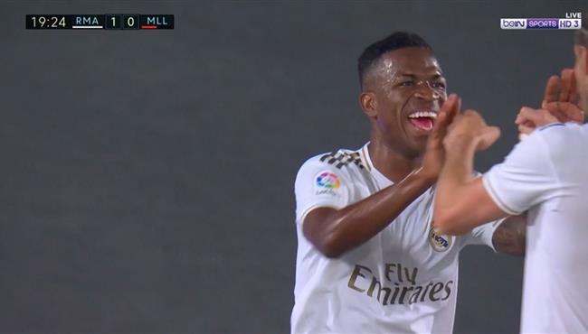 هدف فينيسيوس جونيور الرائع في مرمي مايوركا تعليق عصام الشوالي