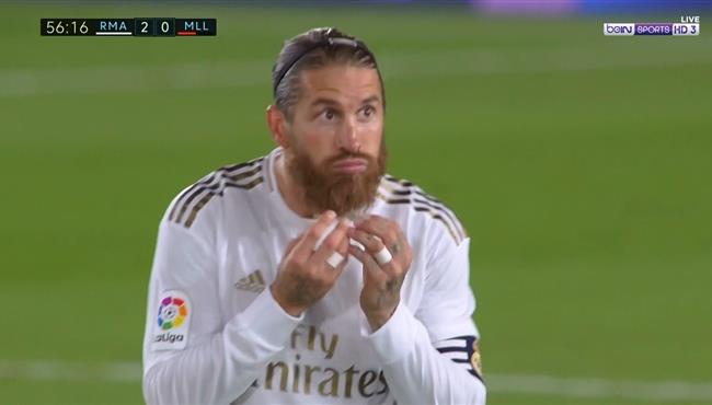 هدف راموس العالمي فى مرمي ريال مايوركا بتعليق عصام الشوالي