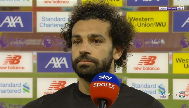 تصريحات محمد صلاح بعد مباراة ليفربول وكريستال بالاس