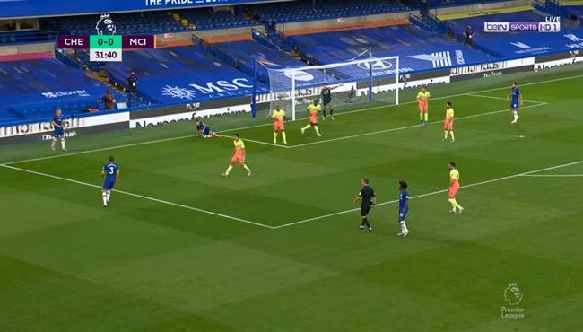 انقاذ ايدرسون الرائع لمرمي مانشستر سيتي امام تشيلسي في الدوري الانجليزي