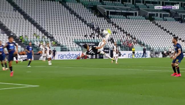 رونالدو كاد ان يسجل هدف مقصية امام ليتشي في الدوري الايطالي