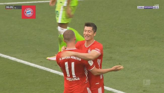 هدف كويسانس العالمي في مرمي فولفسبورج بالدوري الالماني