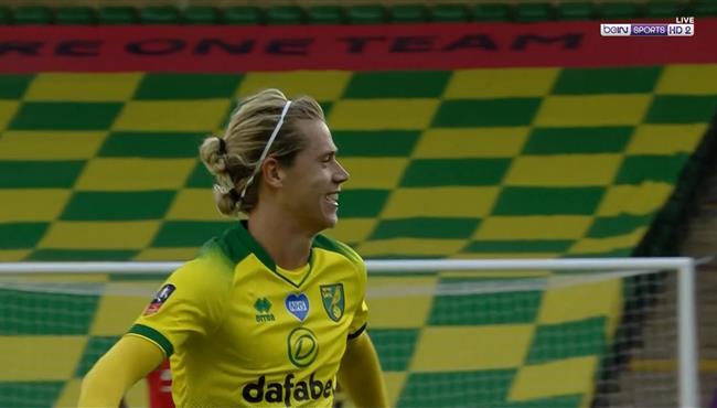 هدف تعادل نوريتش سيتي الرائع في مرمي مانشستر يونايتد 1 1 كاس الاتحاد الانجليزي