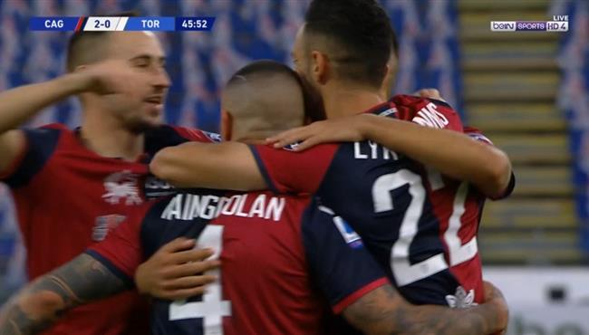 اهداف مباراة كالياري وتورينو 4 2 الدوري الايطالي