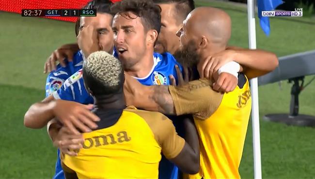 اهداف مباراة خيتافي وريال سوسيداد 2 1 الدوري الاسباني