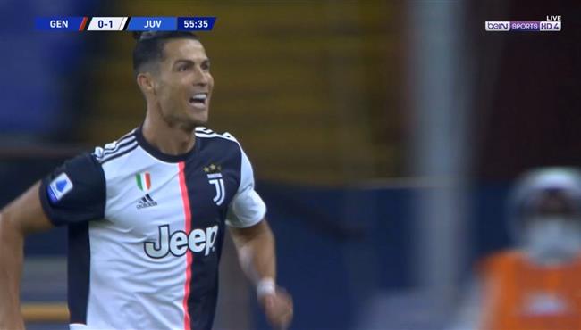 هدف كريستيانو رونالدو الرائع في مرمي جنوي بالدوري الايطالي