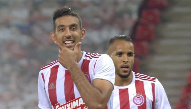 هدف احمد حسن كوكا الثاني في مرمي أوفي كريت بالدوري اليوناني