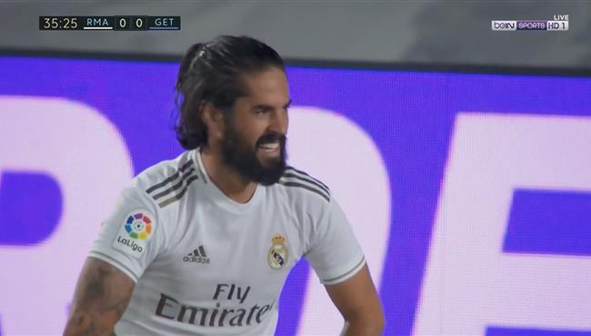 ايسكو يهدر فرصة هدف امام خيتافي بالدوري الاسباني