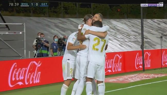 هدف فوز ريال مدريد علي خيتافى 1 0 الدوري الاسباني