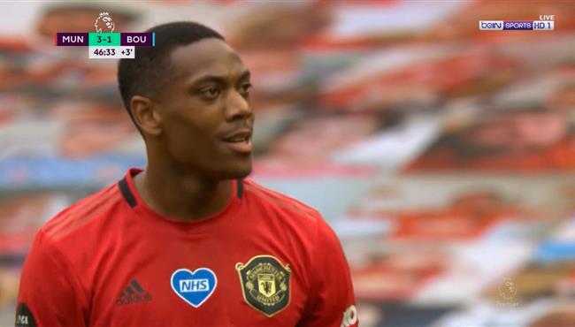 هدف مارسيال العالمي في مرمي بورنموث بتعليق حفيظ دراجي