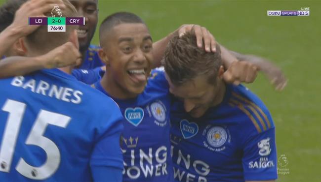 اهداف مباراة ليستر سيتي وكريستال بالاس 3 0 الدوري الانجليزي