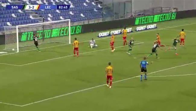 اهداف مباراة ساسولو وليتشي 4 2 الدوري الايطالي