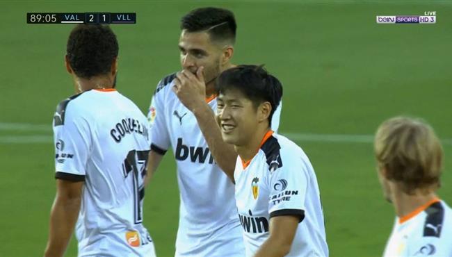 اهداف مباراة فالنسيا وبلد الوليد 2 1 الدوري الاسباني