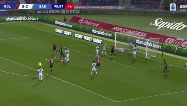 اهداف مباراة ساسولو وبولونيا 2 1 الدوري الايطالي