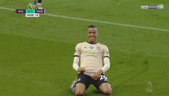 هدف جرينوود الرائع في مرمي استون فيلا بالدوري الانجليزي