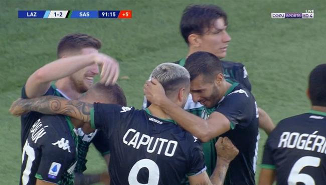 اهداف مباراة لاتسيو وساسولو 1 2 الدوري الايطالي