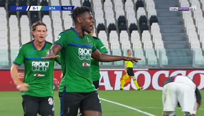 هدف اتالانتا الاول في مرمي يوفنتوس بالدوري الايطالي
