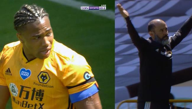 اداما تراوري يهدر فرصة هدف محقق بطريقة لا تصدق والمرمي خالي امام ايفرتون ورد فعل غاضب من نونو سانتو