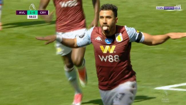 هدف تريزيجيه الثاني في مرمي كريستال بالاس بالدوري الانجليزي